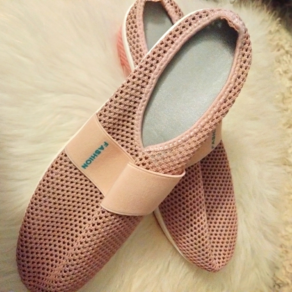 Pink water shoes